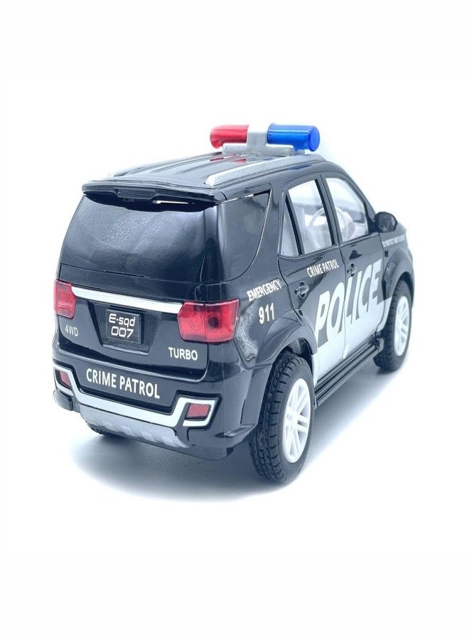 سنتي سيارة لعبة CENTY Fortura Crime Patrol تعمل بالاحتكاك، مناسبة للأطفال من عمر 3 سنوات فما فوق، لون أسود - Image 2